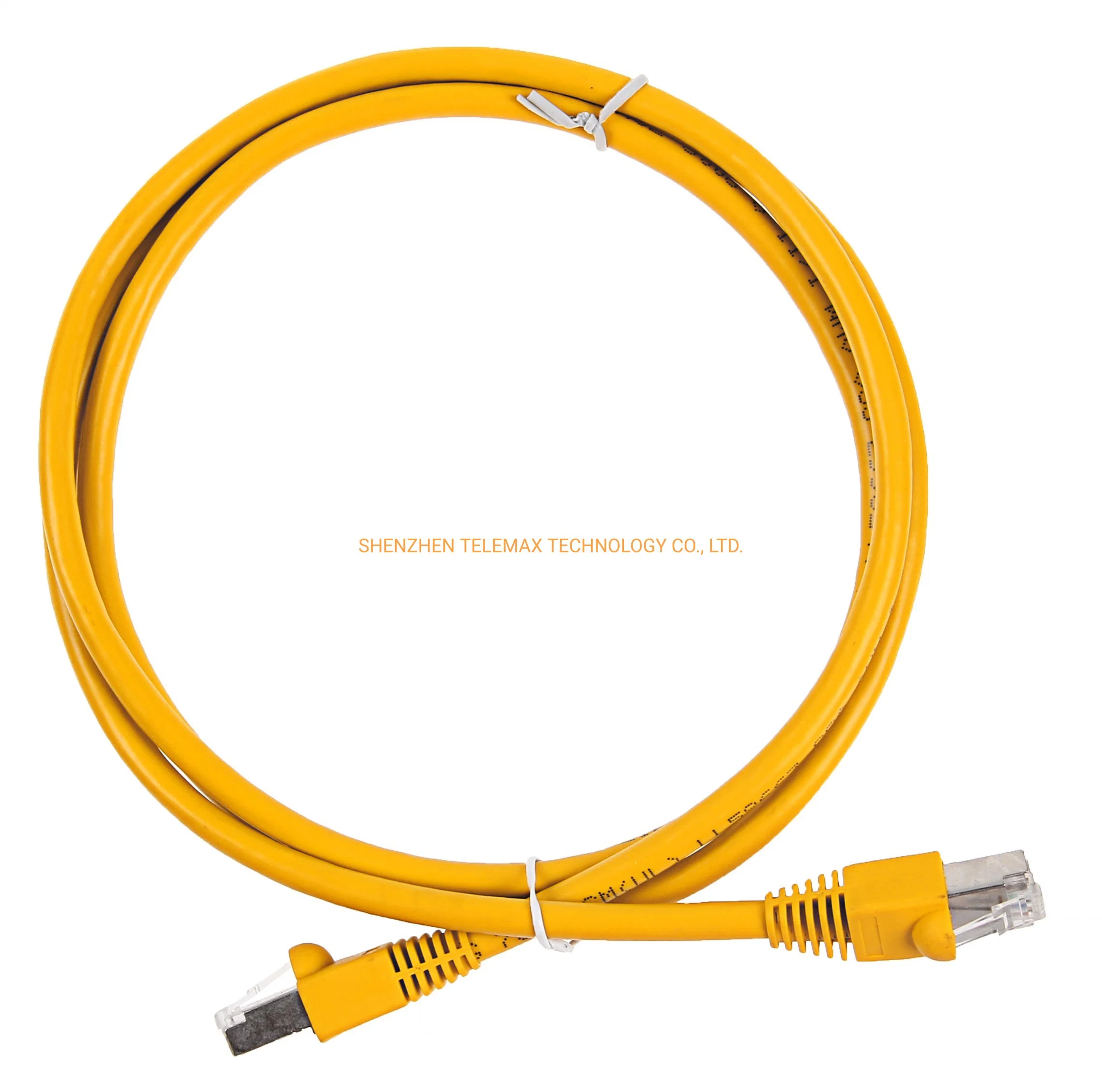 كبل CAT5e FTP محمي من النحاس رباعي الأزواج PVC LSZH 24AWG