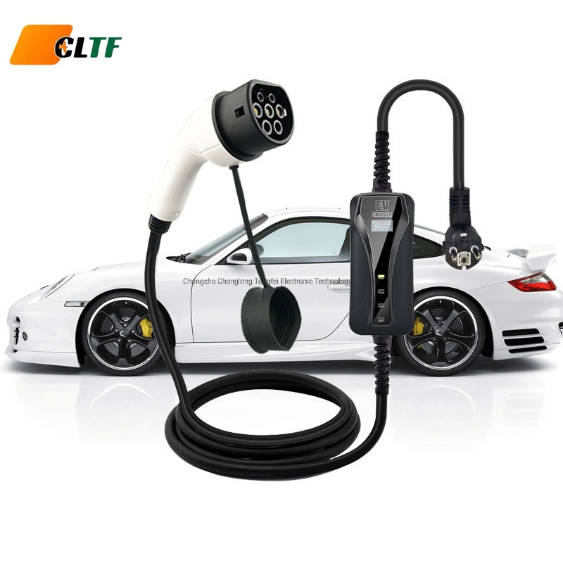 Customized Portable Home Car Electric Vehicle Cable Charging IEC62196-2 Mode 2 3 Type 1 2 16A 32A 3.5kw 7kw GB/T New Energy Fast Cable Station EV Charger
