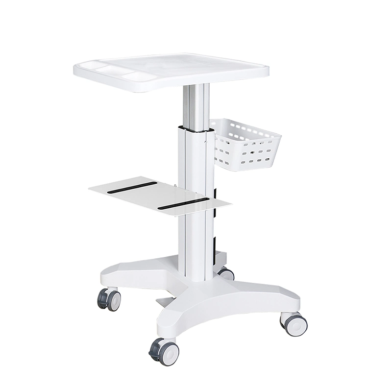 Gas Lift Mobile Medical Laptop Workstation