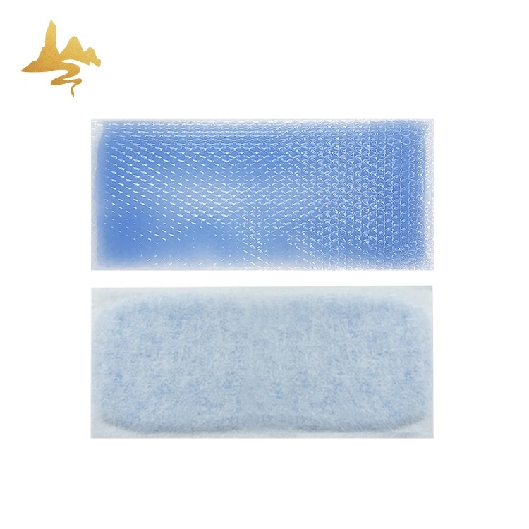 No Side Effects Heat Discoloration Hydrogel Fever Reducing Cool Patch