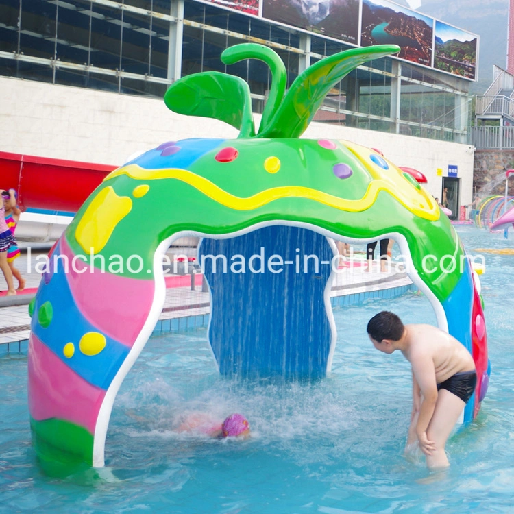 Aqua Park de fibra de vidrio de lápiz de pulverización de agua