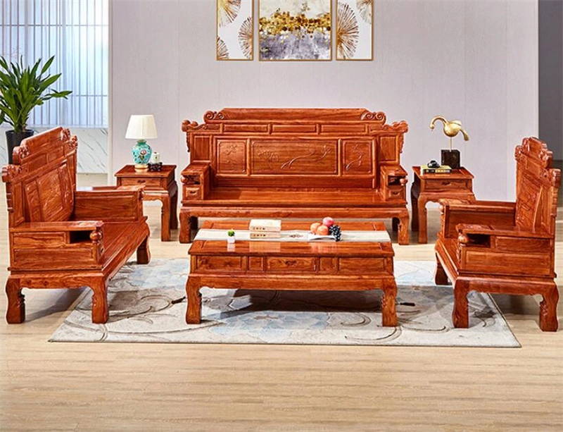 Hot Sales Other Furniture Sets Six-Piece Chinese-Style Solid Wood Living Room Set