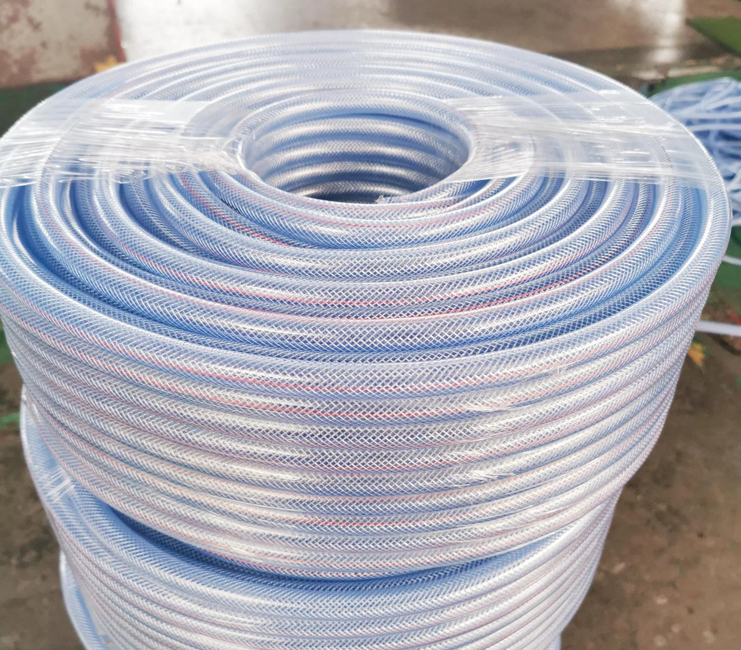 ISO Standard PVC Material ID 12 mm Irrigation Water Garden Reinforced Hose