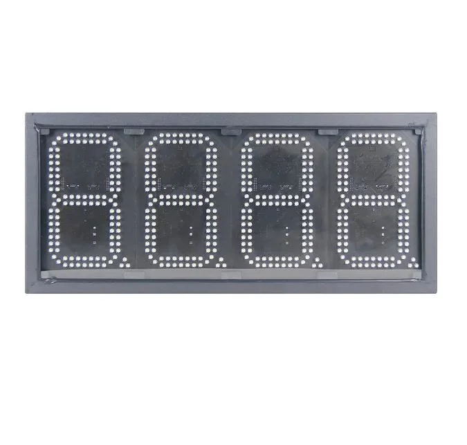 Ecotec Factory Direct Full Scale Outdoor LED Digital Gas Price Display