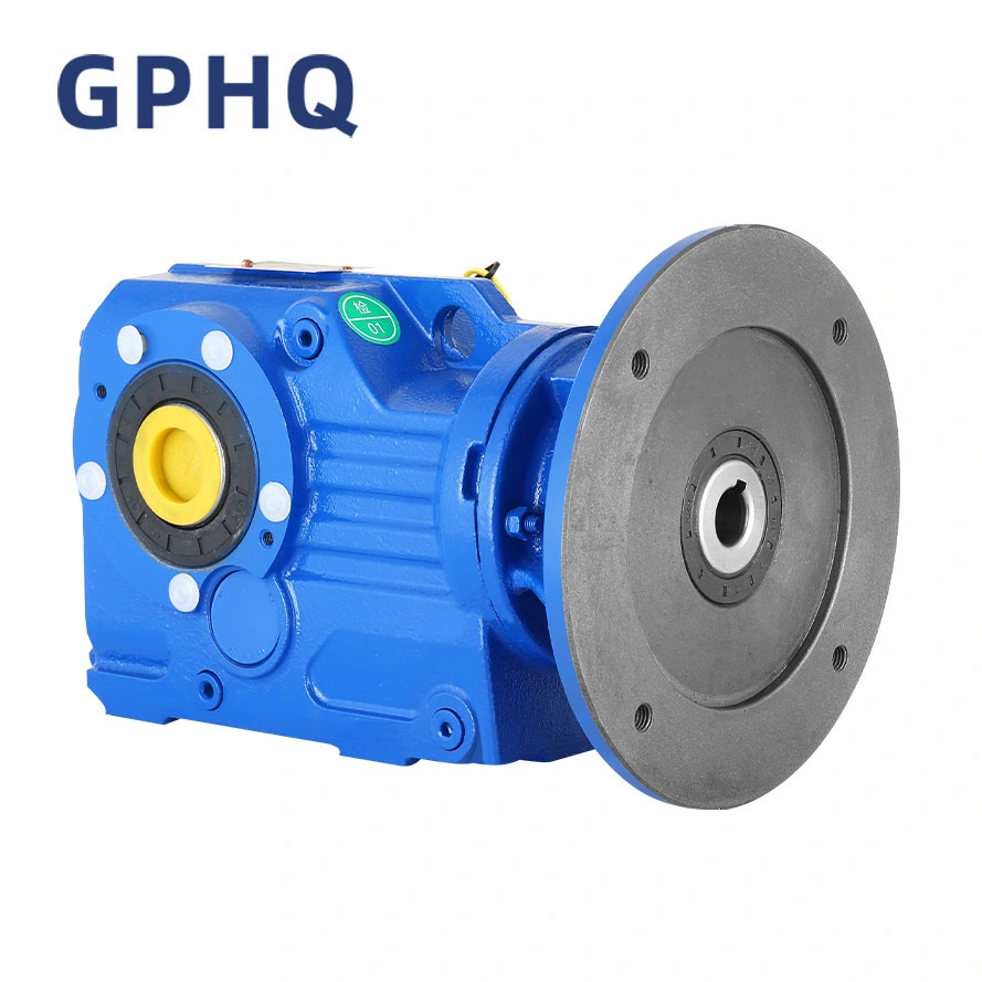 Gphq K Series Right Angle Helical-Bevel Gear Motor Geared Reducer Gearbox for Elevators