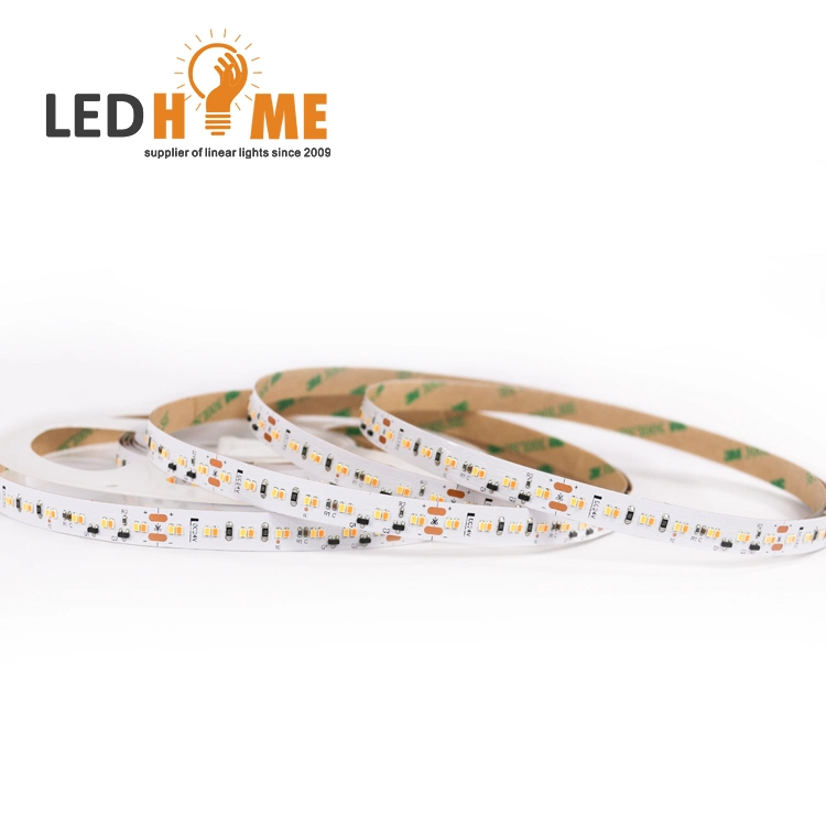 Gran cantidad de lúmenes y alta CRI Ra90 Dots-Free 2216SMD LED flexibles tira de luces.