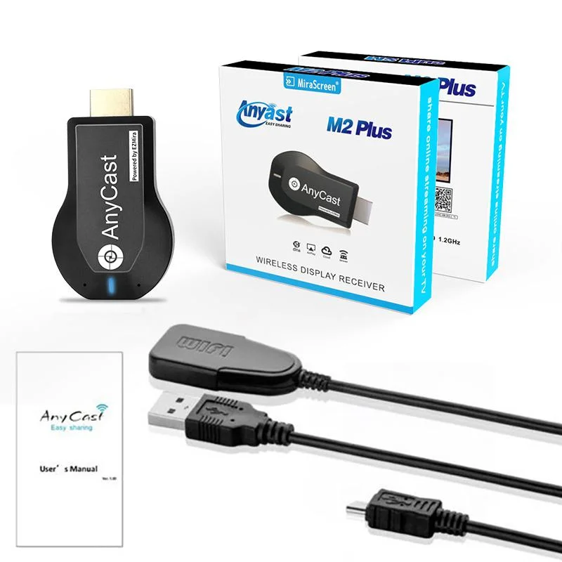 128m Anycast M2 Plus 1080P Miracast Airplay Any Cast TV Stick HDMI WiFi Display Receiver Dongle