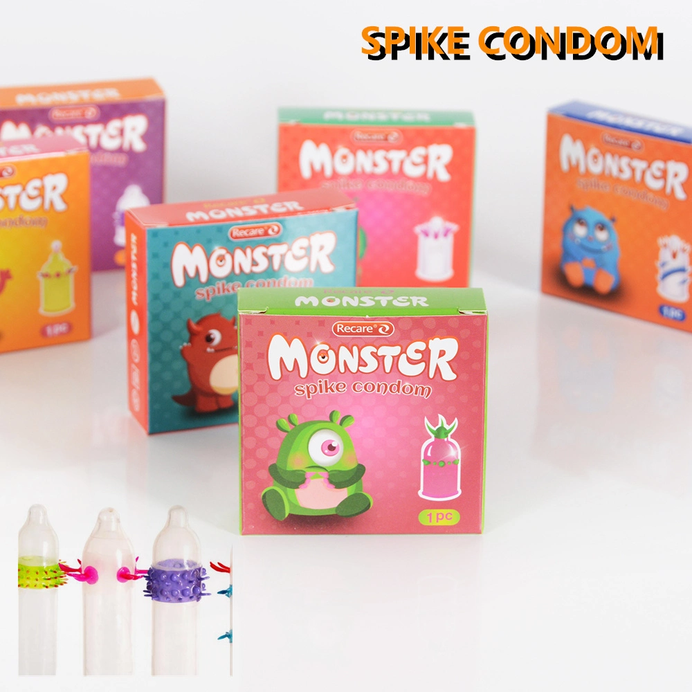 Best Quality Manufacture Condom with Spikes Spiral Type Condom Make Women Squirting Free Sample