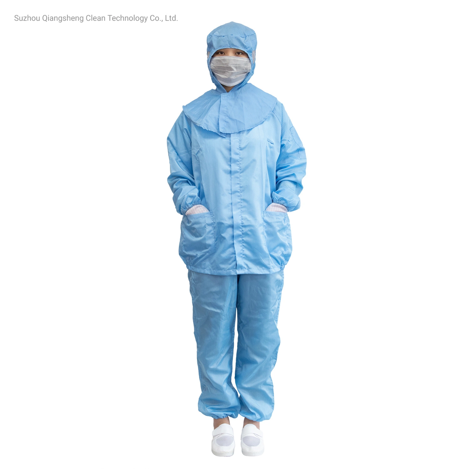 ESD Workwear Suit Split 0.25 أشرطة مضادة للارتداء الثابت