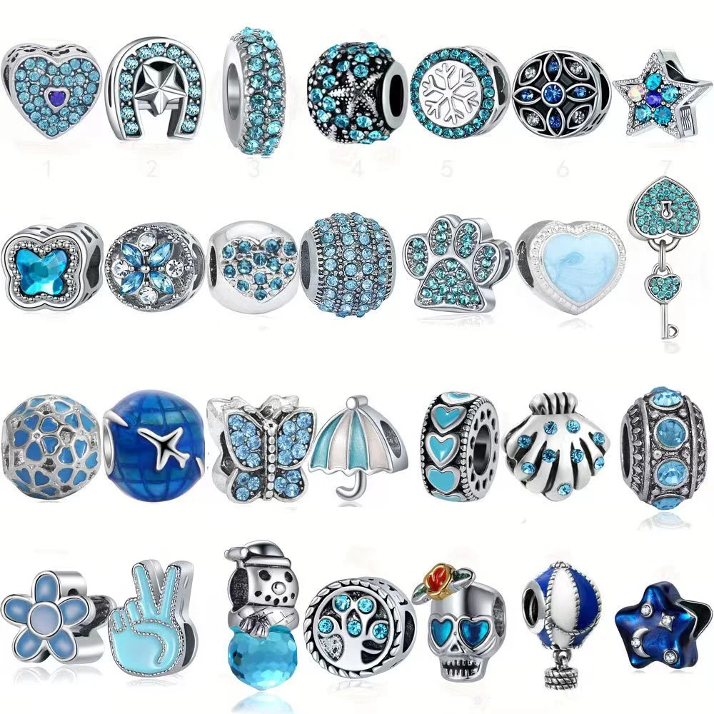 Colourful Metal Beads Metal Pendants DIY Jewelry Set DIY Jewelry Accessory