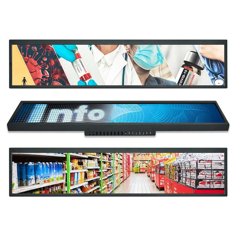 Digital Signage Media Player with Extra Long Display