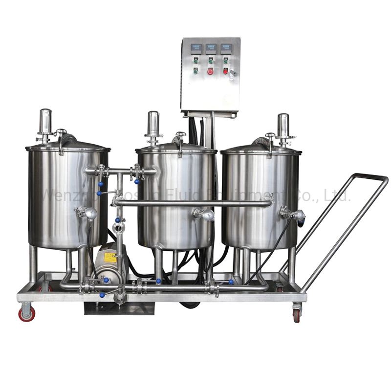 Mobile tragbare CIP-Plant Skid Tankstation sauber an Ort und Stelle System Tank Reinigungsmaschine CIP-Reinigungssystem