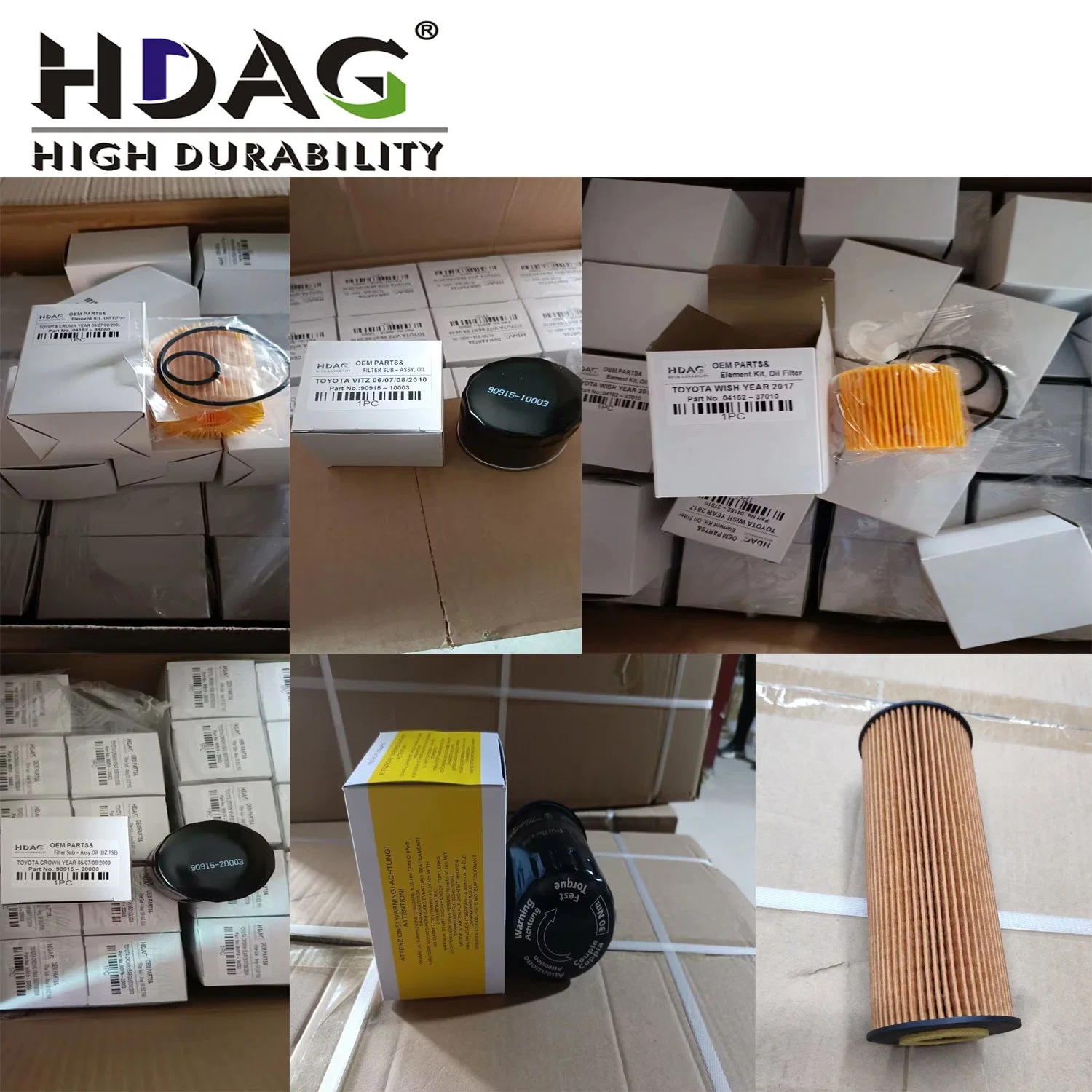 Hdag Auto Spare Parts Element OEM 26208524 Super Oil Filter Cabin Air Filter for Buick Maxus Mg Daewoo Korando Rezzo Nexia Cielo Leganza Nubira Verano Century