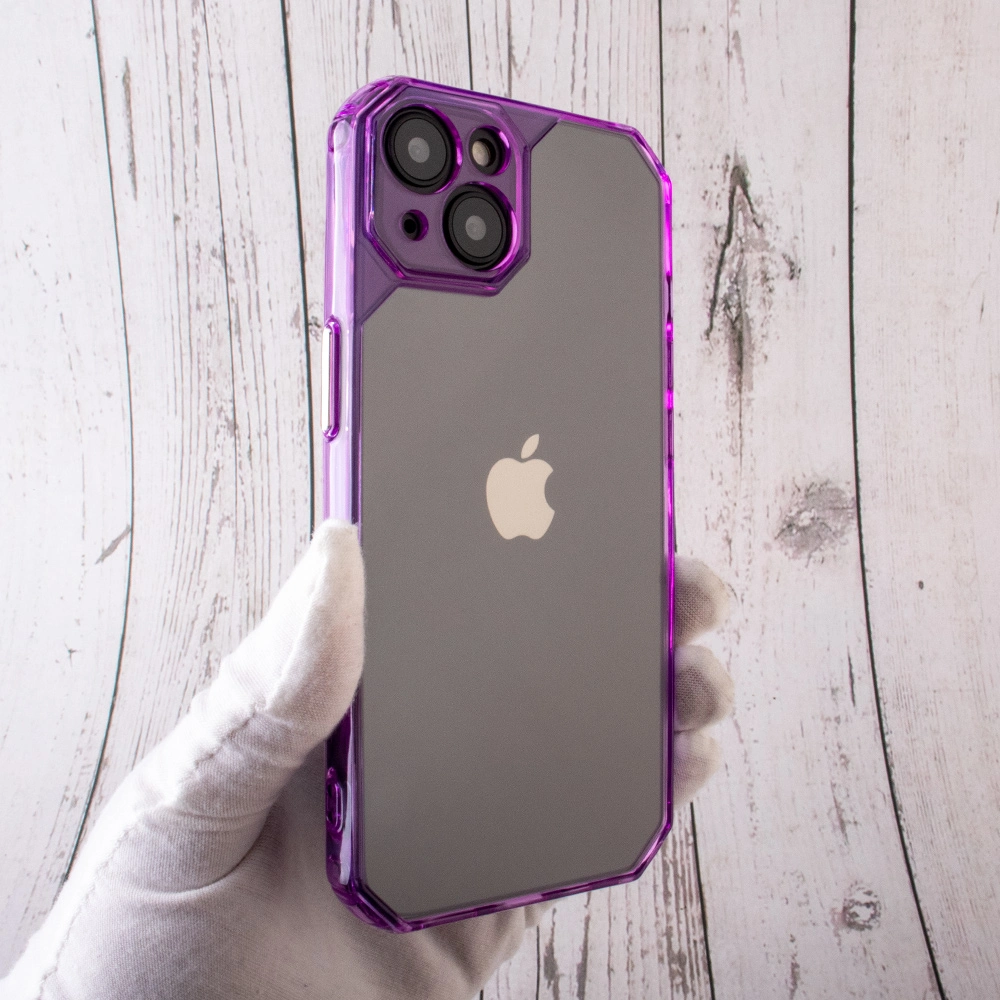 Heißer Verkauf Klare Acryl Candy Farbe Bumper Handy-Fall Anti-Fall PC + TPU Custom für iPhone 13 13 pro 13 pro Max