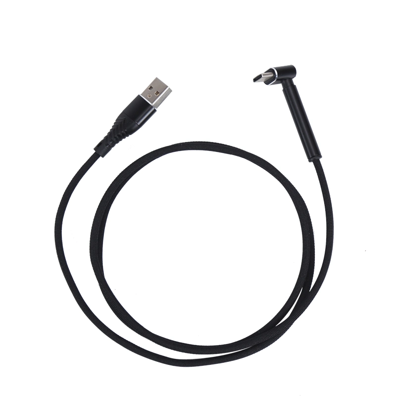 Fast Charger Mobile Phone Android Micro USB Bu6 Braided Charging Cable