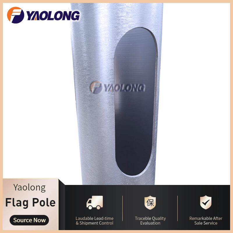 Outside 30 Foot Aluminum Ceremonial Flag Pole for Sport Games / Stadium