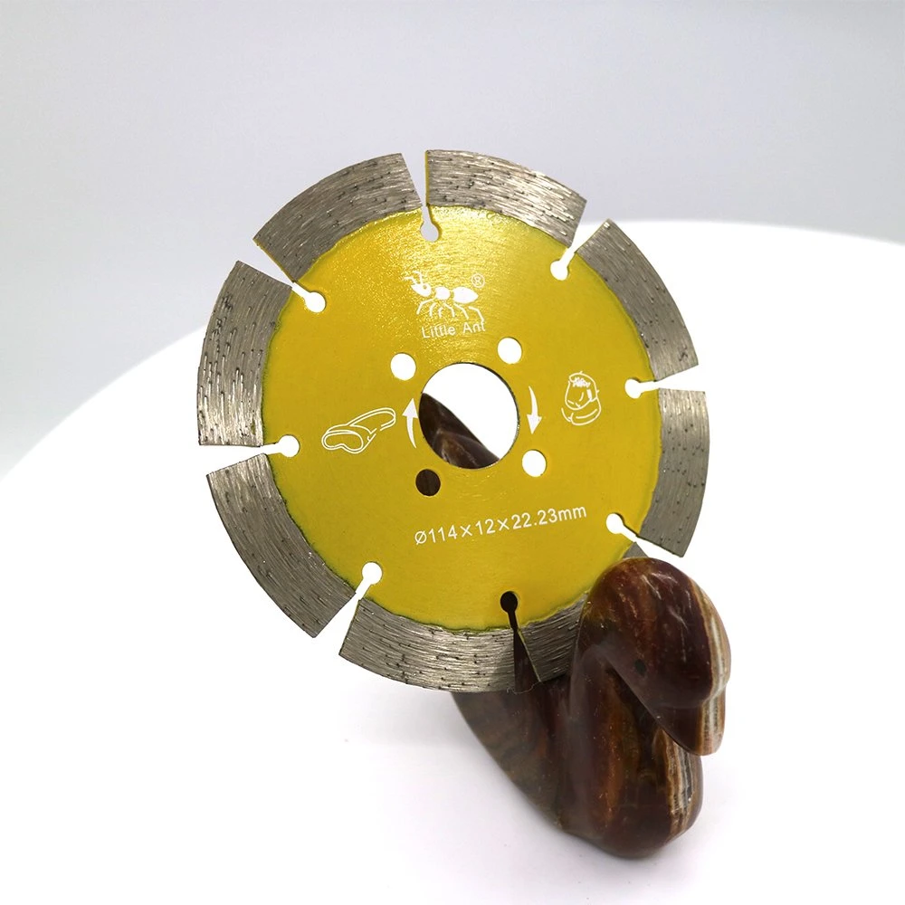 Small 114 mm High Speed Dry Cutting Diamond Circle Saw Blade for Cutting Stone