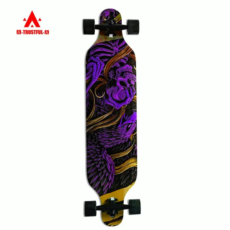 Picture Custom Printing Professional 100% Rússia Maple Skateboard decks em branco