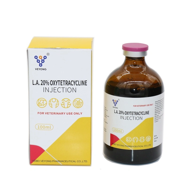 Wholesale/Supplier Oxytetracycline HCl 10% Injection Veterinary Drugs From China Pharmaceutical Factories