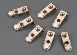 Welding Silver Contacts /Brass Contact Metal Stamping Parts