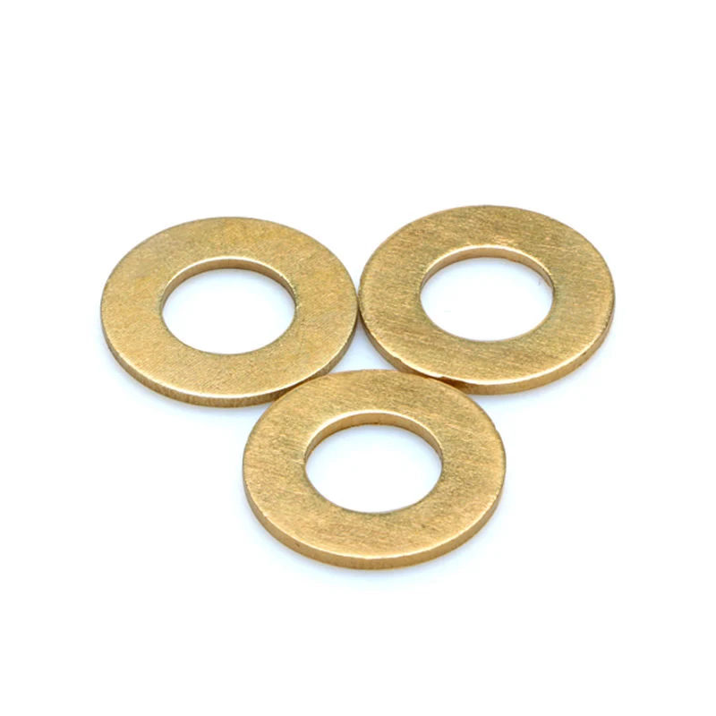 M1.6 M160 H59 H62 Yellow Brass Gasket Plain Washer Shim Washer Flat Washer DIN125