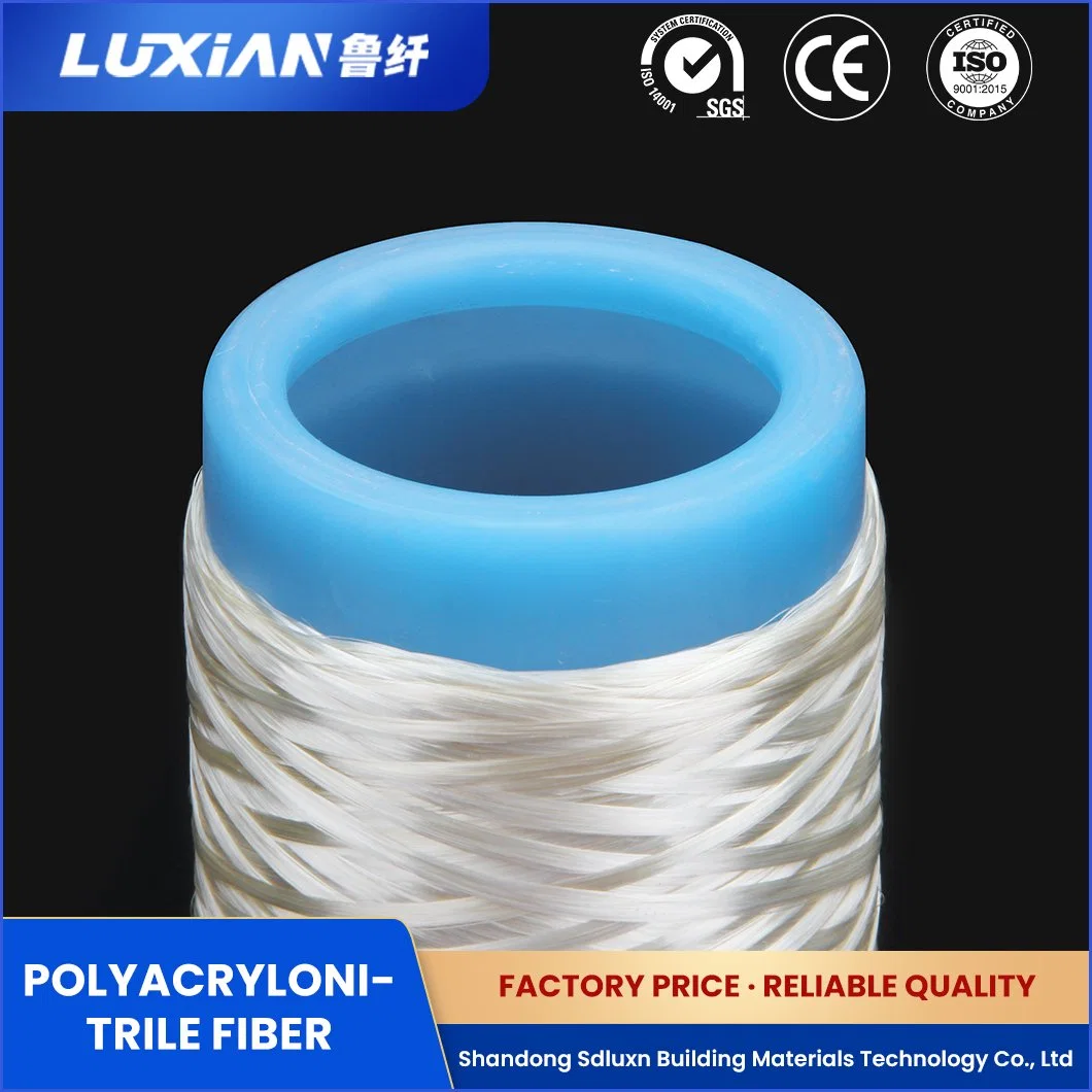 Sdluxn PP Monofilamento Fibra Lxjd Far Infrarrojo Poliacrilonitrilo Fibra China Soft 6mm poliacrilonitrilo (PAN) Fibra Fabricante