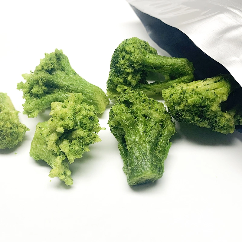 Ttn 2023 Wholesale/Supplier Vacuum Fried Vegetable Broccoli Food