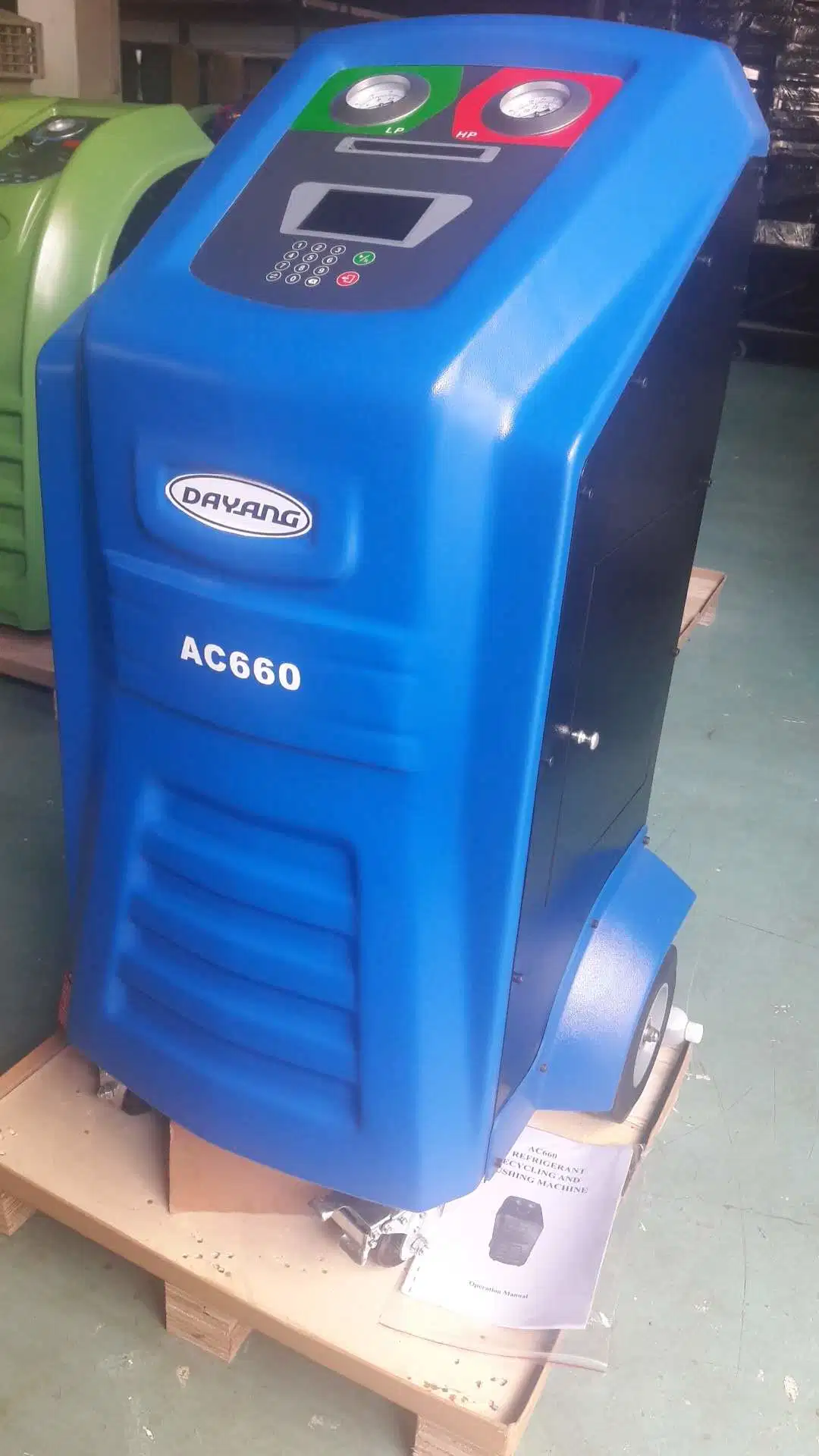 Yancheng AC660 Car Air Conditioner Refrigerant Recovery Machine Unit