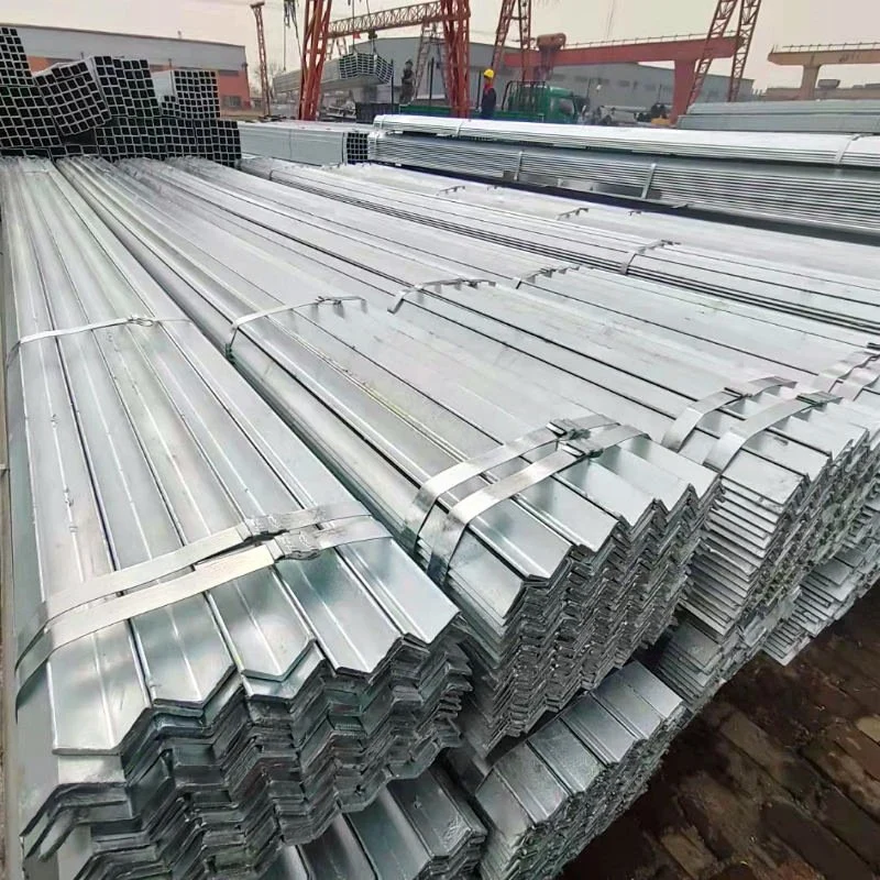 A36 Ss400 Q235 80X80 100X100 Galvanized Steel Angle Bar Hot Dipped Gi Angle