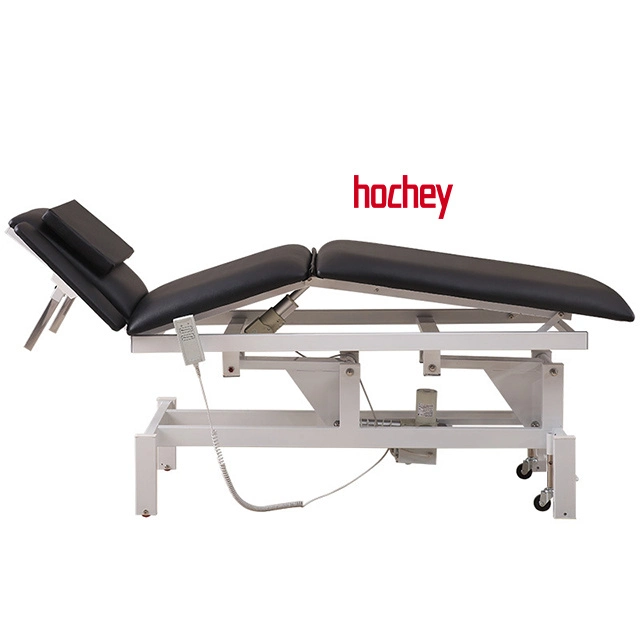Hochey Medical البيع بالجملة السعر تدليك الجسم سرير الجمال معدات مع موتورين لمديرات