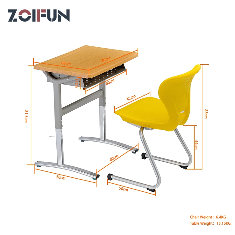 Customize Size Home School Office Book Drawer Wooden Metal Student Kid Adult Table Chair