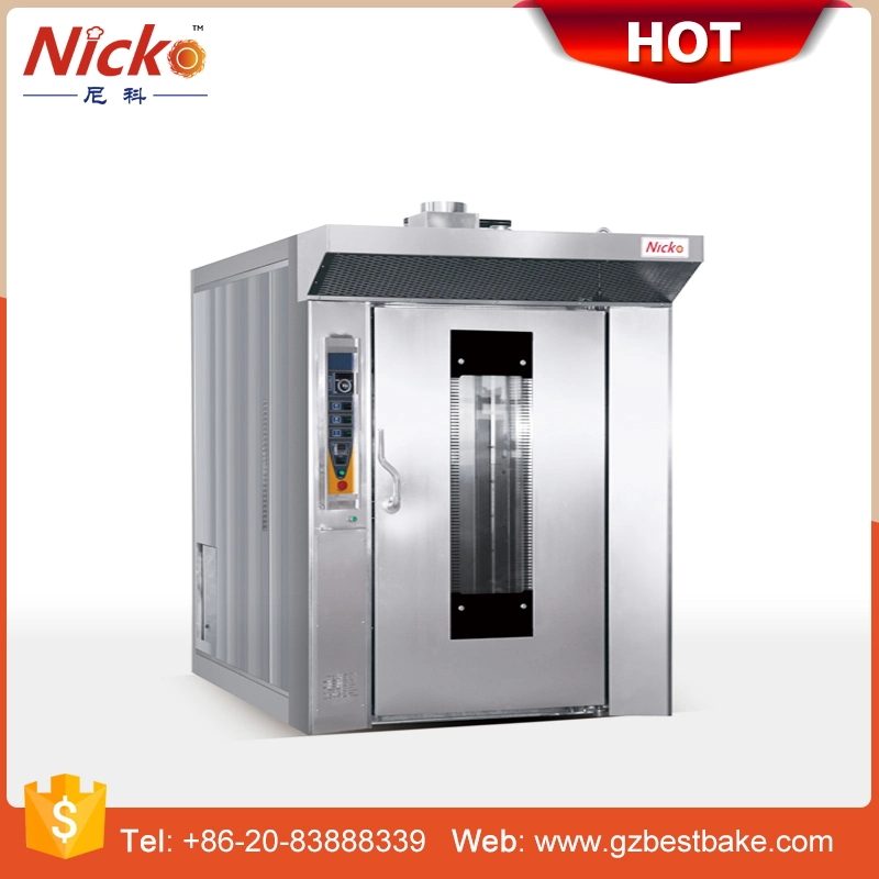 Nicko Electic/Diesel/Gas Commercial Rotary Oven for Baking Machines