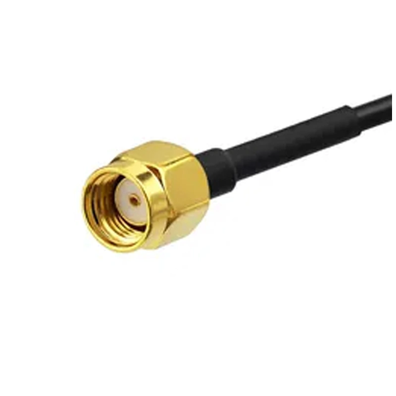 Cabo coaxial Rg174 Cabo de extensão de antena WiFi Cabo de extensão RP-SMA para Conector fêmea D-Link FME dos routers Wi-Fi