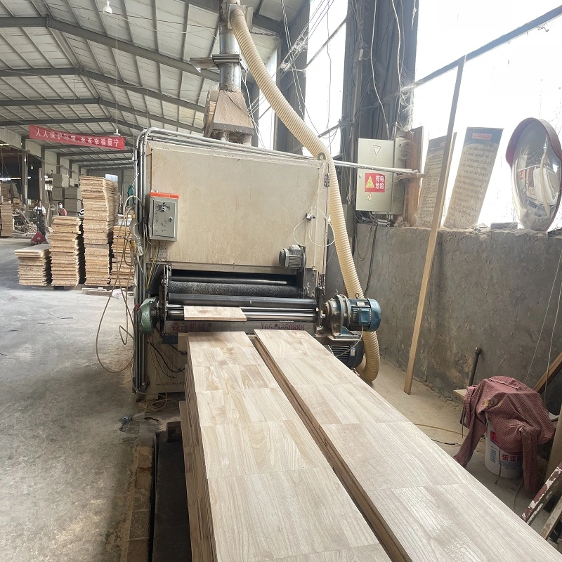 Fácil Procesamiento Paulownia Paneles de madera Encolados de Canto para embarcaciones de madera