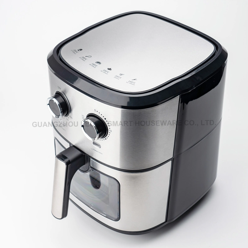 OEM Visible Air Fryer Wholesale/Supplier 6.5 Liter Mechanical Best Quality Air Fryer 1700W Healthy No Oil Freidora De Aire Smart Fry Oven