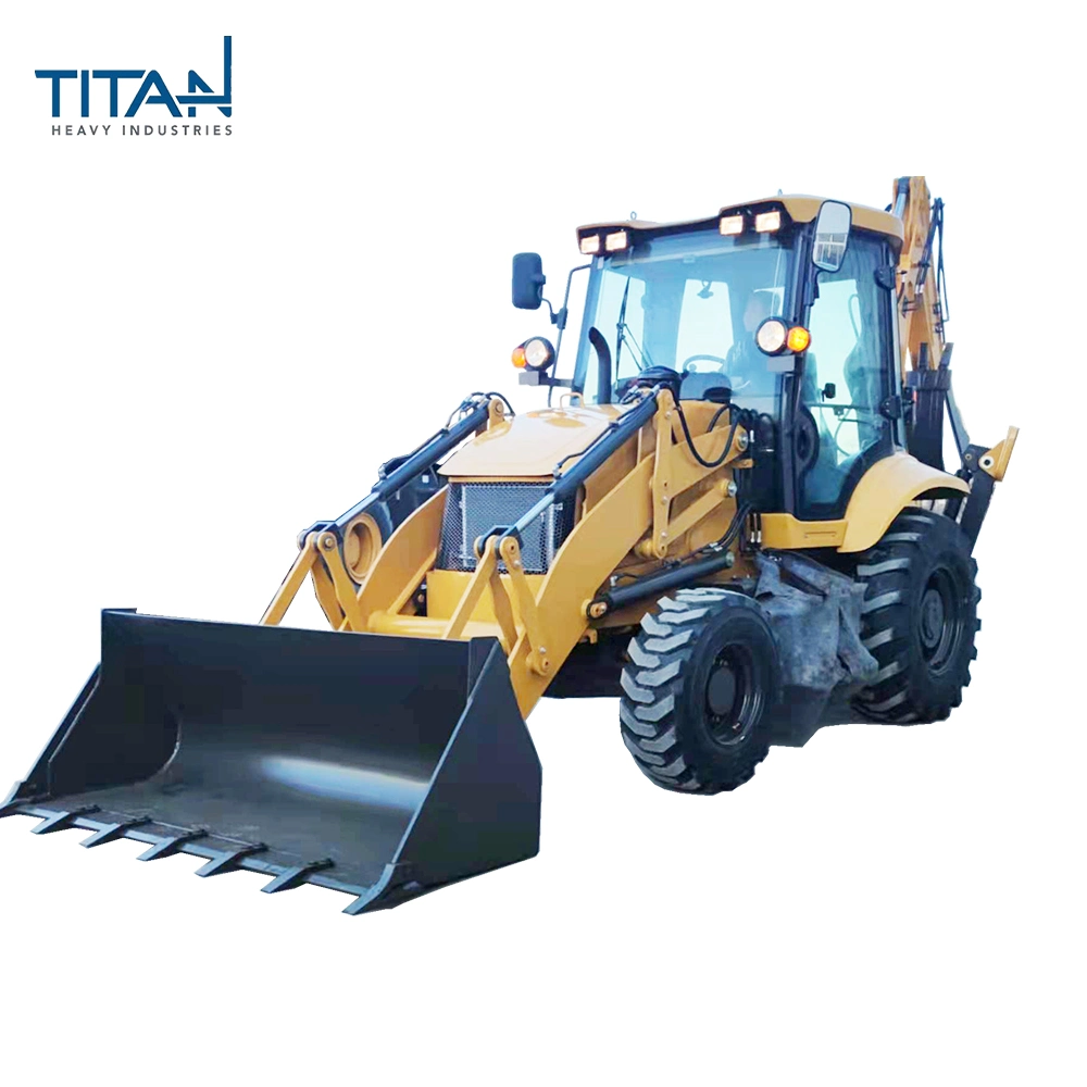 Aumentar la productividad utiliza cargadora retroexcavadora Titan TL30-25T maquinaria de construcción de ingeniería para la venta con un Buen Servicio Post-Venta