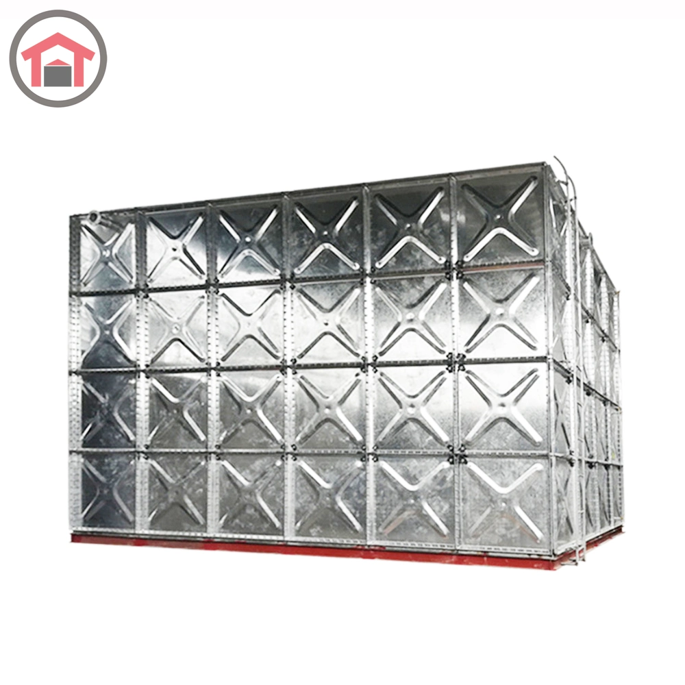 Manufactory Made Price of Elevated Large Anti-Corrosion Metal Iron Gi Mild Steel Water Tank for Agriculture with Low Price