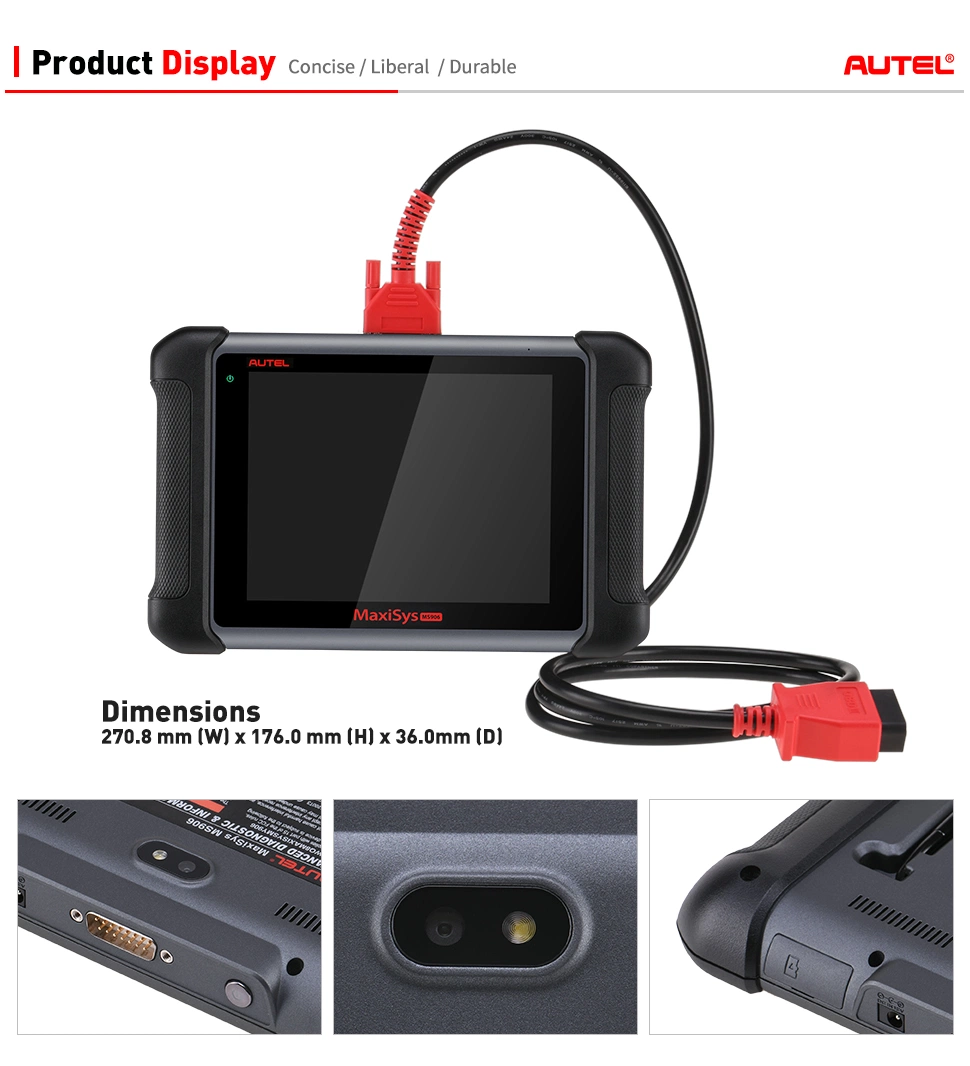 Autel MS906ts Diagnostic System Autel Escáner Programación Diagnóstico Ms906 Lector de diagnóstico automático