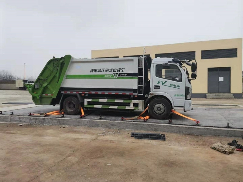 Dongfeng Electric 5 6 Ton Compressed Garbage Truck