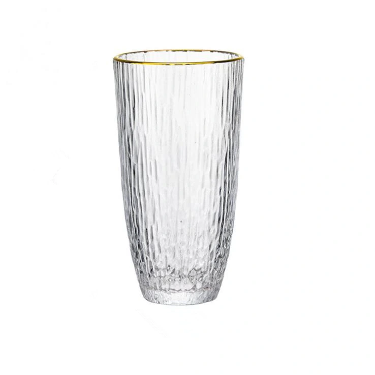 La leche de cristal de martillo de la copa de cristal de agua potable jugo Jarra de cristal