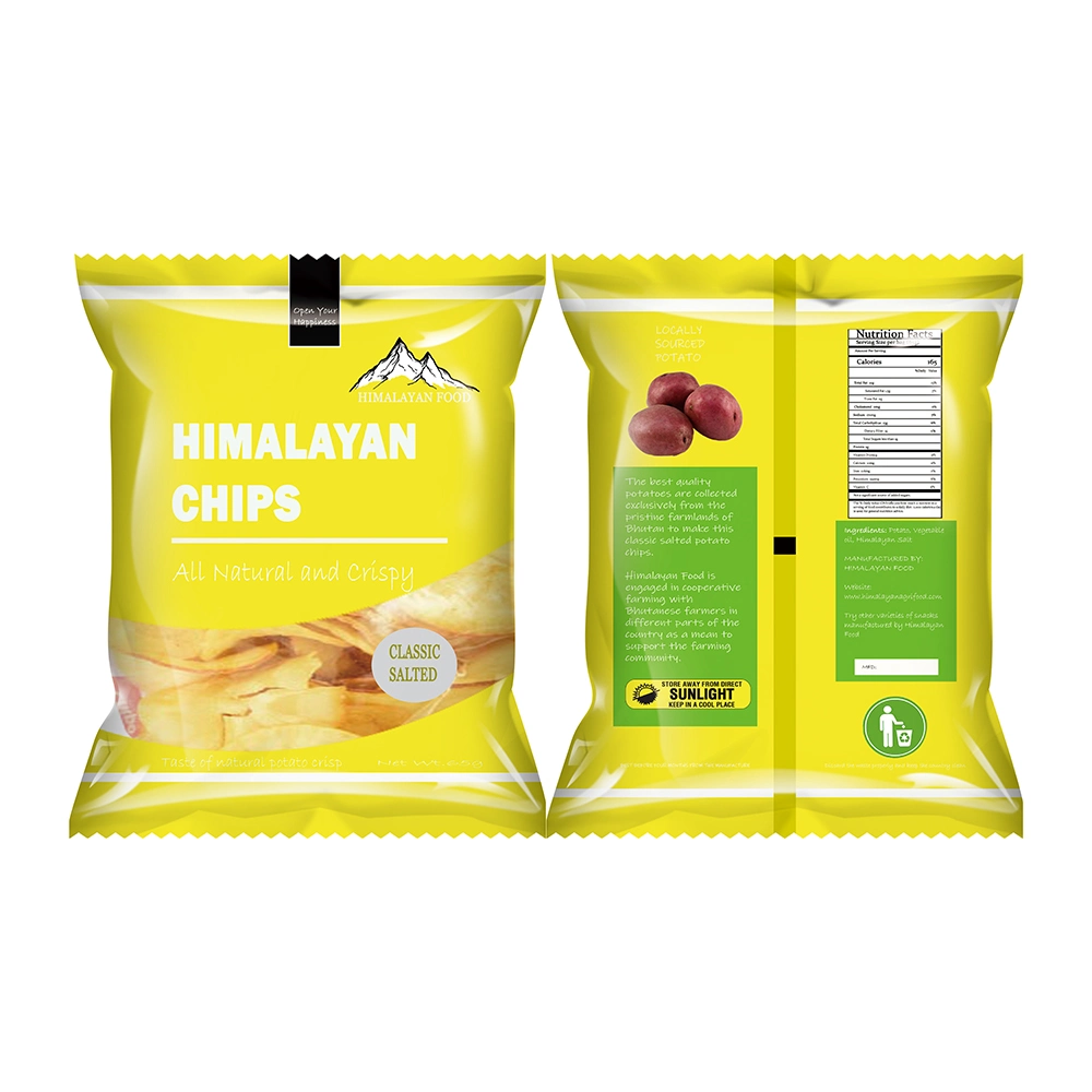 10% off Sample Customization Custom Printed Food Grade Snack Bag Plastic Potato Chip Packaging