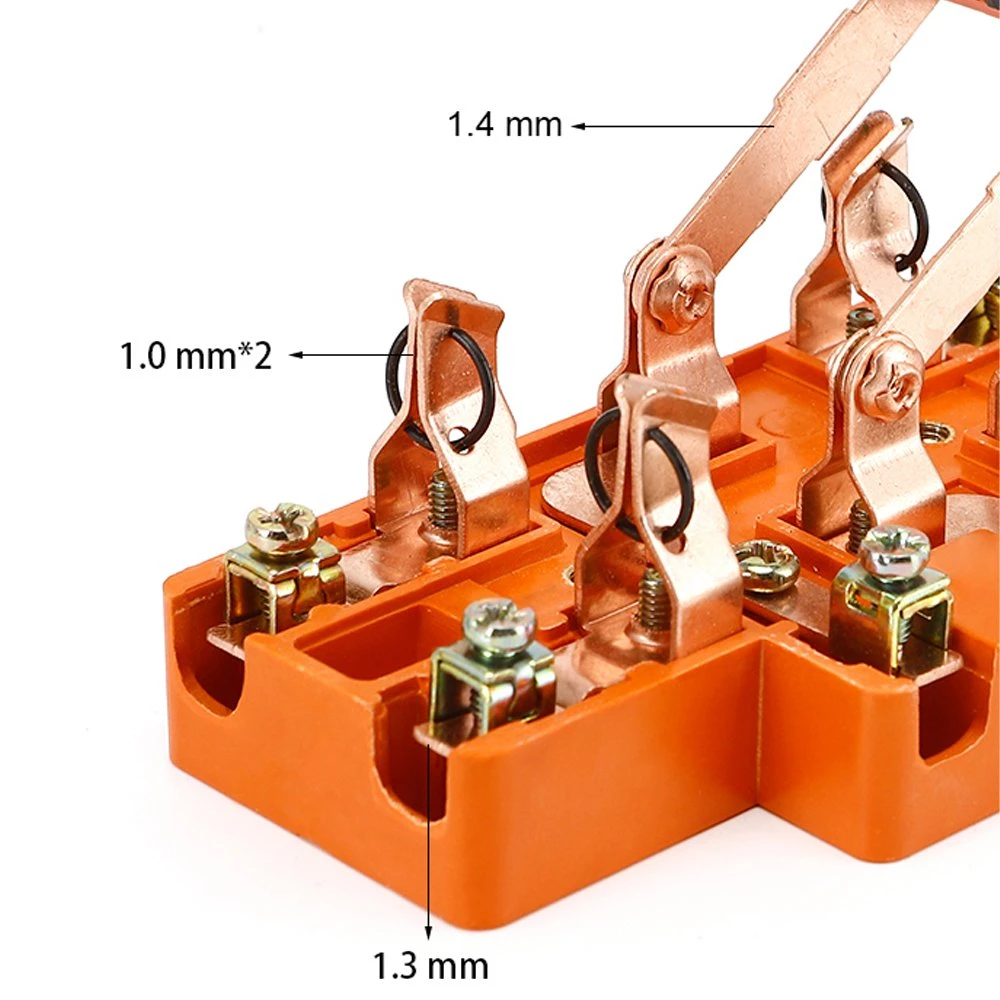 El doble de tirar de cerámica de resina eléctrico 2p 32 A CASA PV tapa transparente del interruptor de la cuchilla