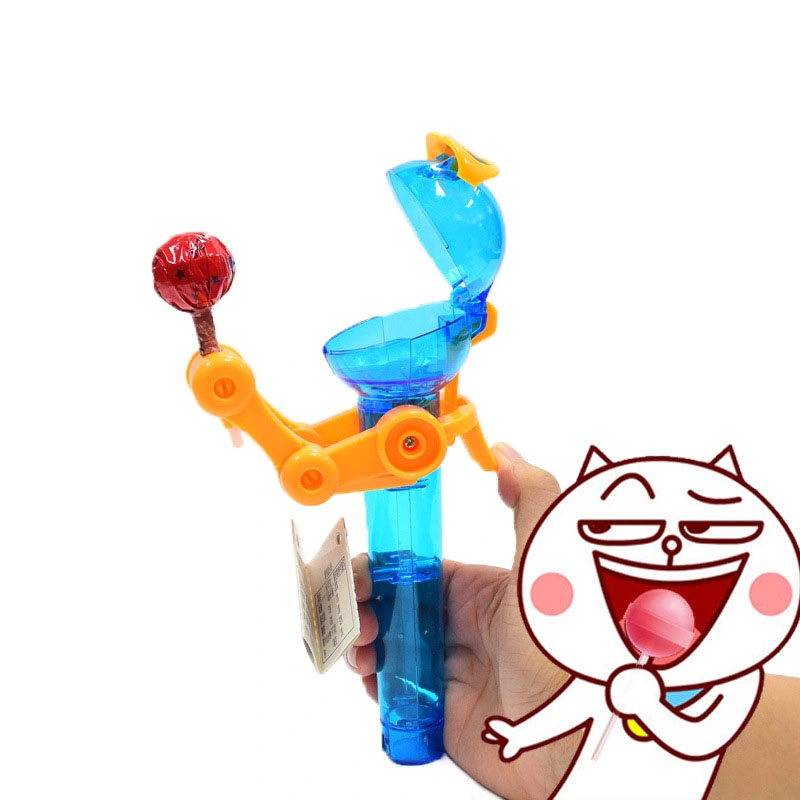 Nuevo juego con el caramelo de juguete de regalo para los niños novia Lollipop arma de juguete