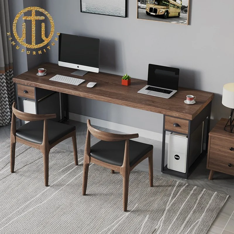 Simple Solid Wood Desktop Home Computer Desk