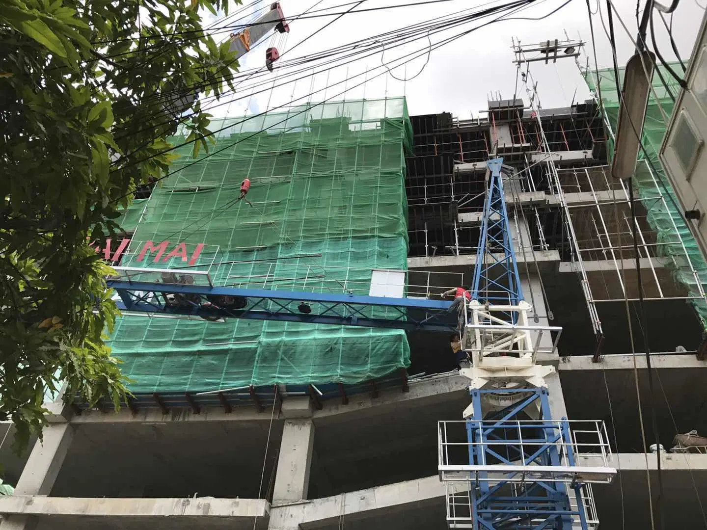 Tc5610 Tower Crane with CE Cetified Best for Group Residential Building