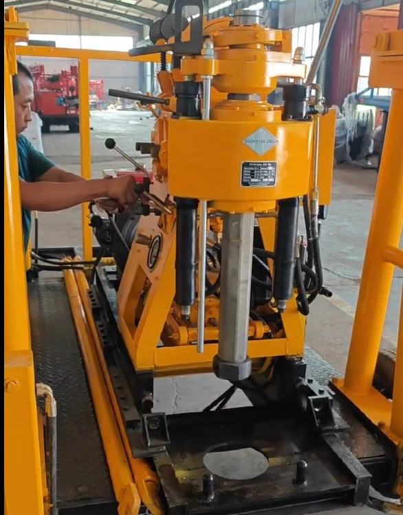 Spt Mobile Hydraulic Core Geotechnical Test Drill Machine Water Well Drilling Rig for Sale