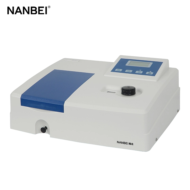 Optical and Electric System Single Beam UV Vis Spectrophotometer with Low Stray Light
