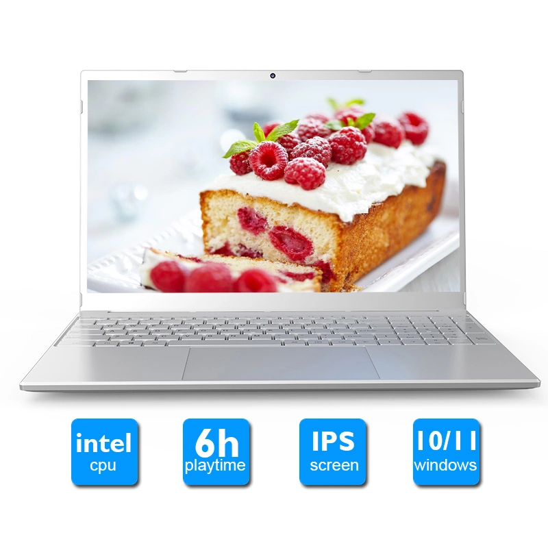 Nouvel ordinateur portable de 15,6 pouces Intel N5095 RAM 16 Go Empreinte digitale 1920X1080.