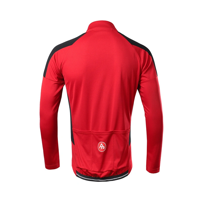 Wholesale/Supplier Mens Quick-Dry Wicking Breathable Long Sleeve Premium Cycling Jersey