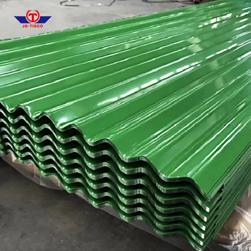 Prepainted Corrugated/T-Shped/Wave Corrugated Steel Plate PE/PVDF/HDP/SMP PPGL Profiled Iron Tiles Color Zinc Coated Metal Roofing Sheet